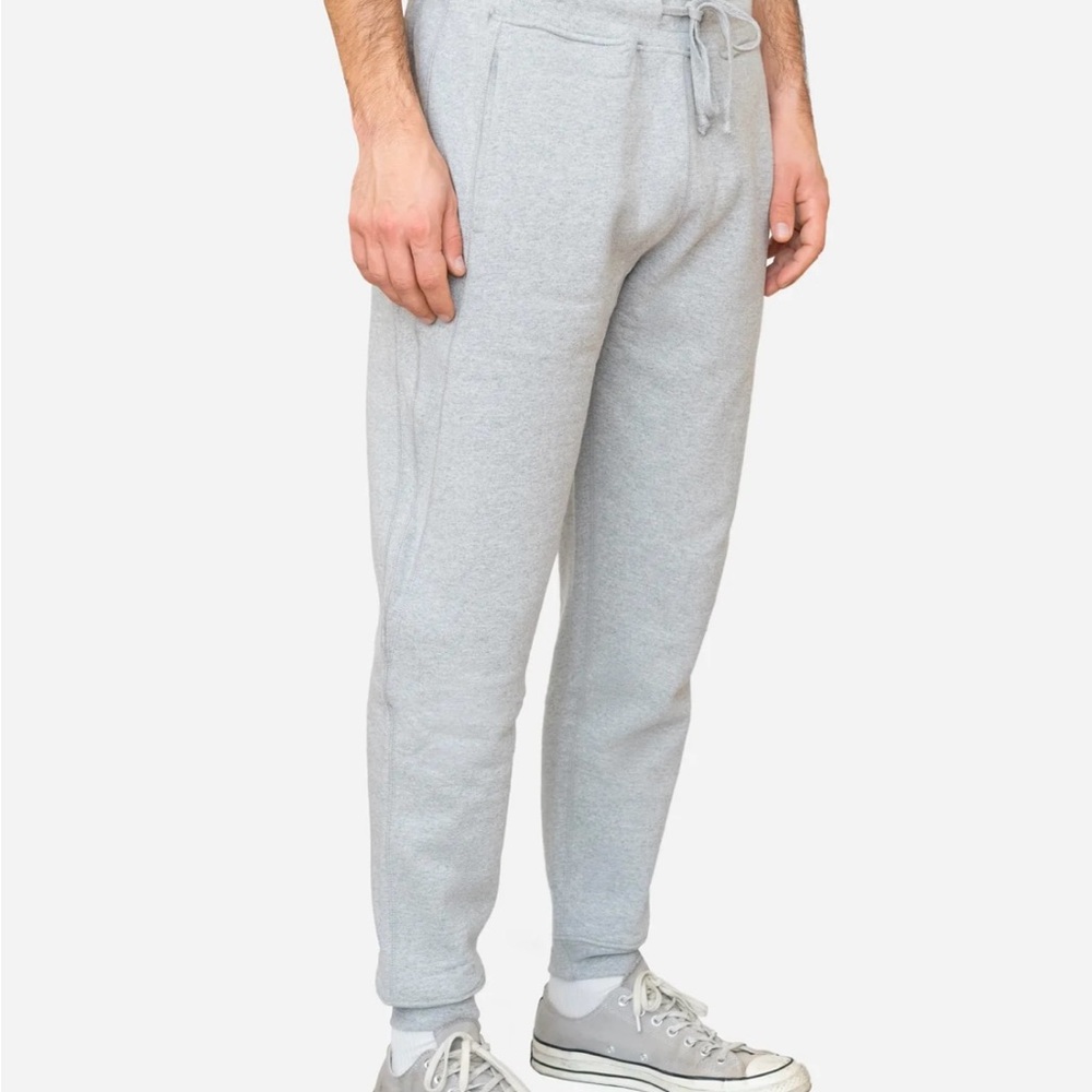 3sixteen overdyed blue sweatpants. Size Large. New with no tags.